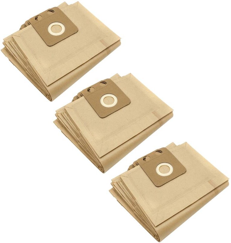 30x Staubsaugerbeutel kompatibel mit Nilfisk / Alto hds 1005, 2000 Staubsauger - Papier, braun - Vhbw