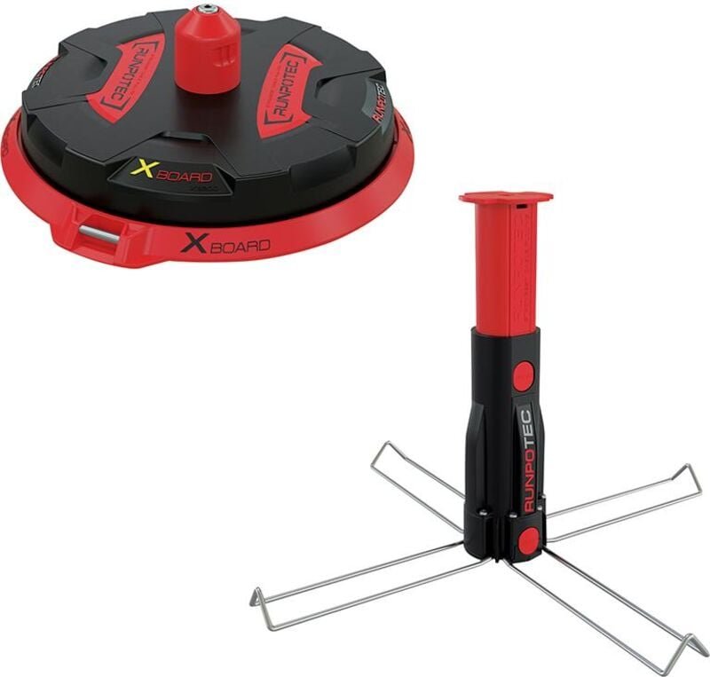Runpotec - Kabeltrommel- Auf und -Abroller-Set xb 300 + Multifunktionsdorn Set
