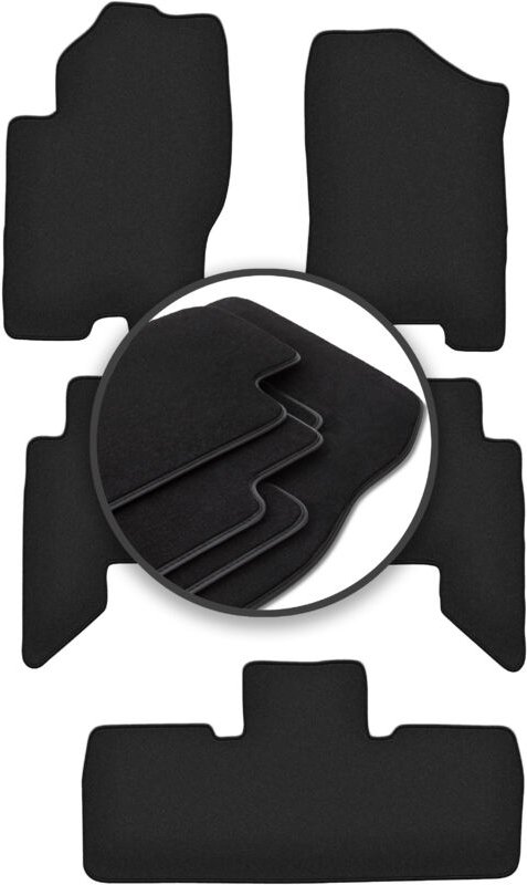 Thumbnail - Premium Automatten für: Nissan Pathfinder 7-Sitzer (vor Facelift) (2005-2010)