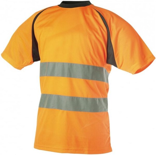 T-Shirt mit hoher Sichtbarkeit Orange singer - t.xl - SUZO04