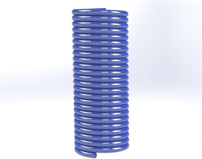 Riegler - Spiralschlauch Polyamid, ohne Anlschuss, Schlauch-ø 6x4, 18,0 m