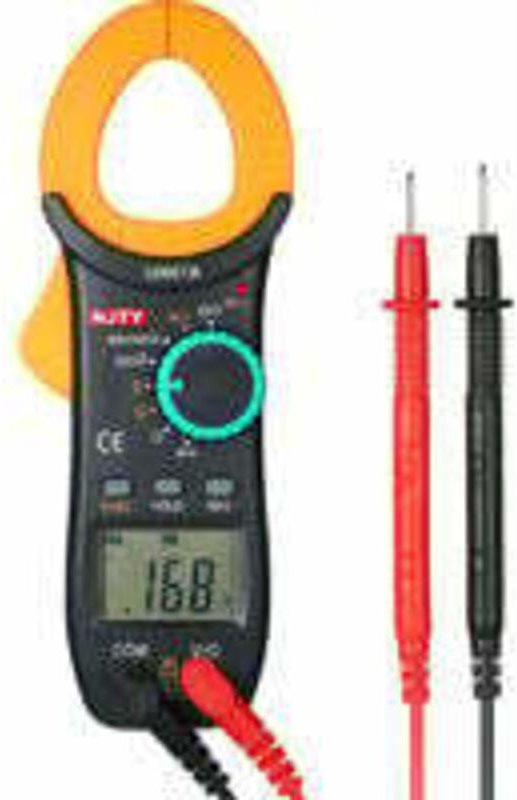 Digitales Strommesszangenmessgerät, automatische Bereichswahl, 2000 Zählwerte – Akustische Durchgangskapazität, Multimet...