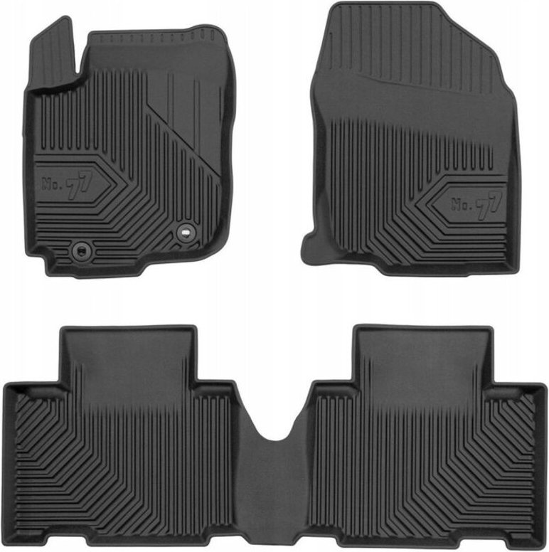 Gummimatten Toyota Rav4 4 Hybrid 2015-2019 Durch 77