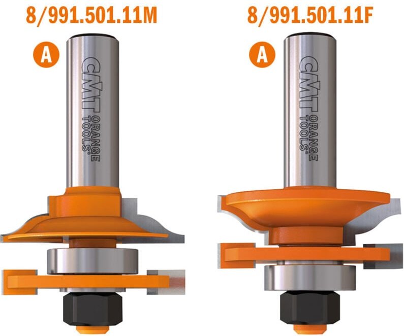 991.001.11 Hm Profil- Und Konterprofilfräser D=44,4x22 S=8 (A)