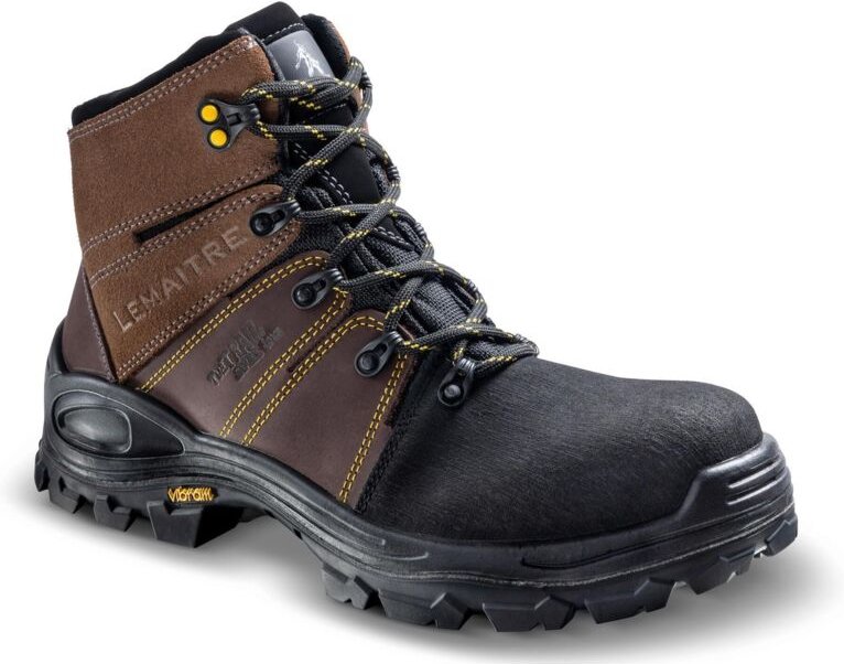 Hochschutzstiefel TREK S3 WR SRC Braun/Schwarz 35