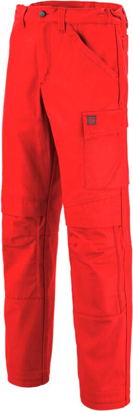 Thumbnail - Basalt-Hose Aus Baumwolle/ Polyester Rot S - Fr(40-42)
