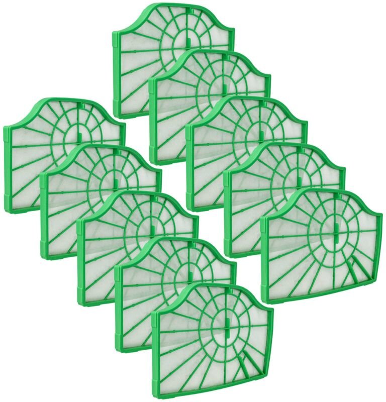 10x Motorschutz-Filter kompatibel mit Sebo Automatic 370, 470 Staubsauger - Vhbw