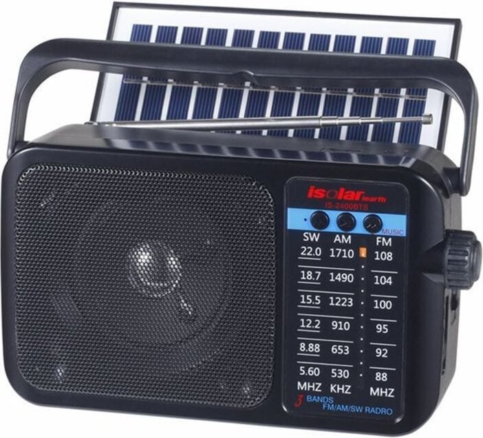 Tragbares AM/FM-Radio, batteriebetriebenes Analogradio, mit Wechselstrom betrieben,