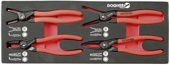 Thumbnail - Dogher - b. Kombi, 1/4, 4 Zange Seeger Pro (180 mm) 220X-080