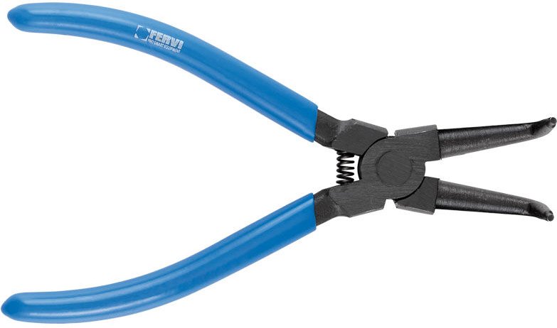 Gebogene Zange fur Innensicherungsringe 8ÔÇô25 mm Fervi 0639