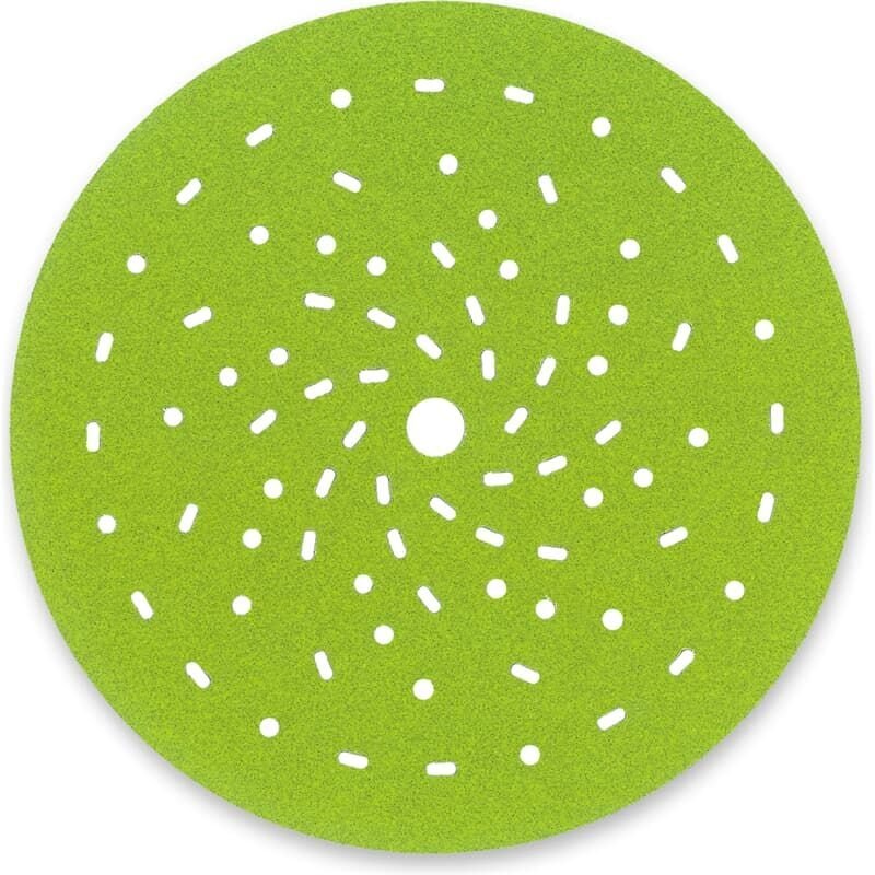 Sia Klett Schleifpapier Scheiben 1550 siapower 150mm, Körnung: K320 Körnung, Packungsinhalt: 50 Stück