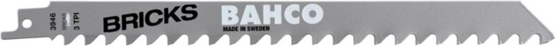 Bahco Hartmetallbestückte Säbelsägeblätter für Stein 6 Zpz, 150 mm