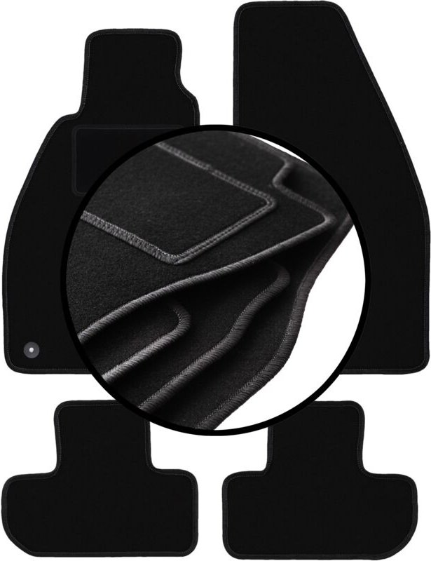 Komplettset Veloursmatten für: Alfa Romeo GTV Coupé, Cabrio (1995-2005)