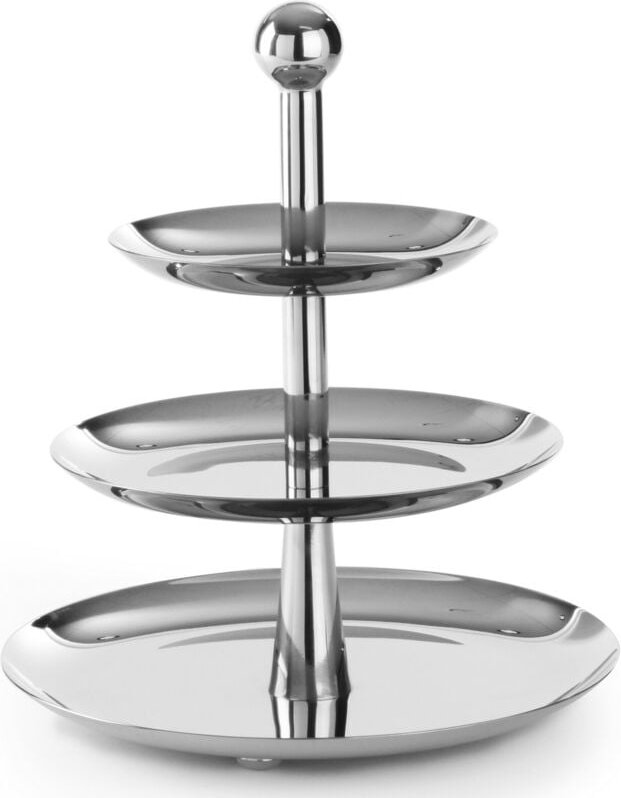 3-stöckiger faltbarer Torten- und Pralinenständer - Hendi 429914