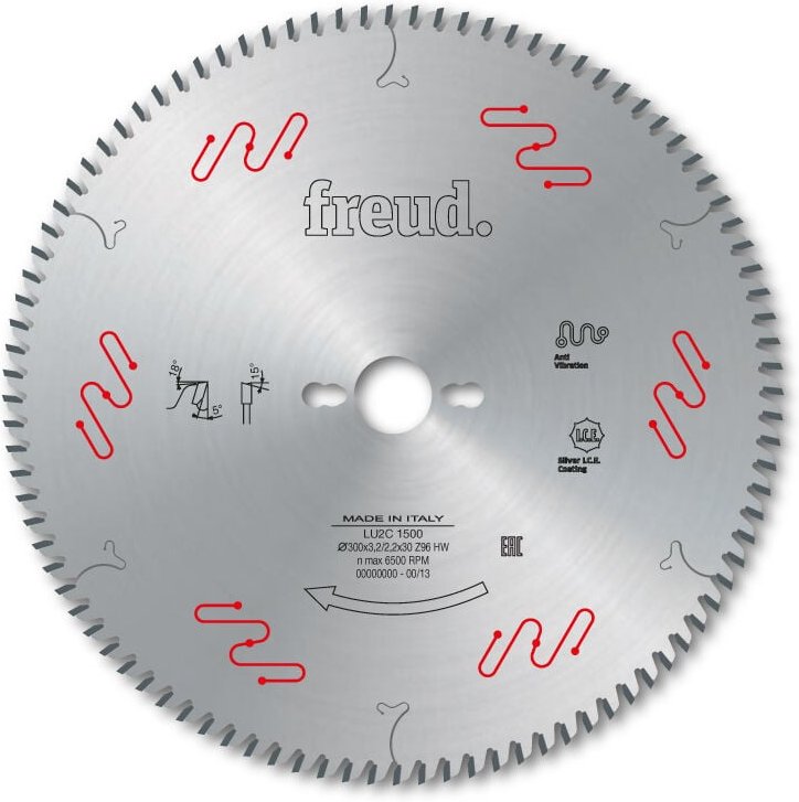Freud - Messer für Holz-/Kompositplatten Ø160 2,2/1,6 AL20 Z48 ba - F03FS09065 -LU2C 0001