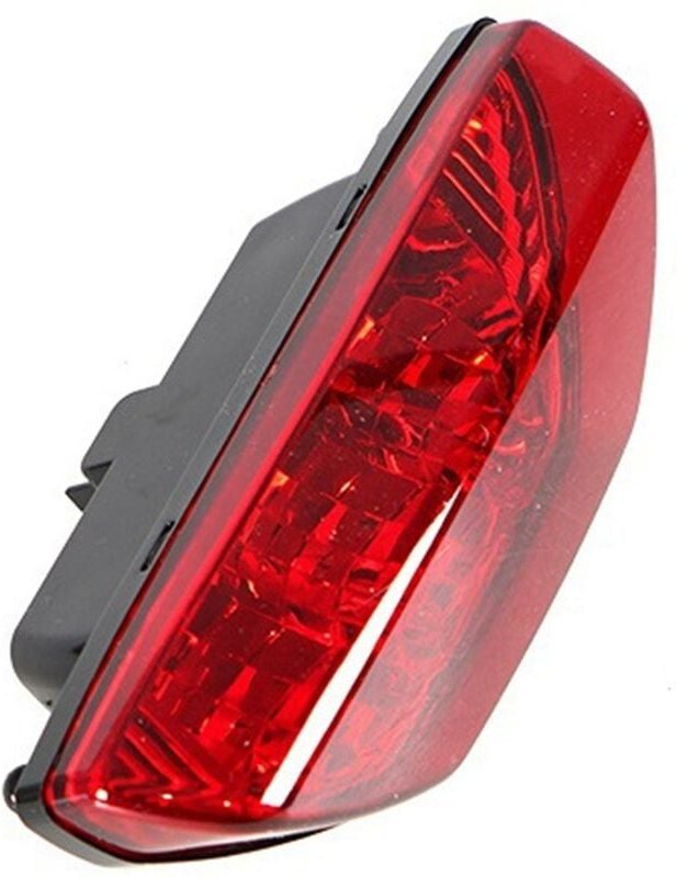 Woosien - Rot Bremsrücklicht Lampe geräucherte led atv Motorrad Rücklicht Bremsleuchte für Trx700xx 2008–2009