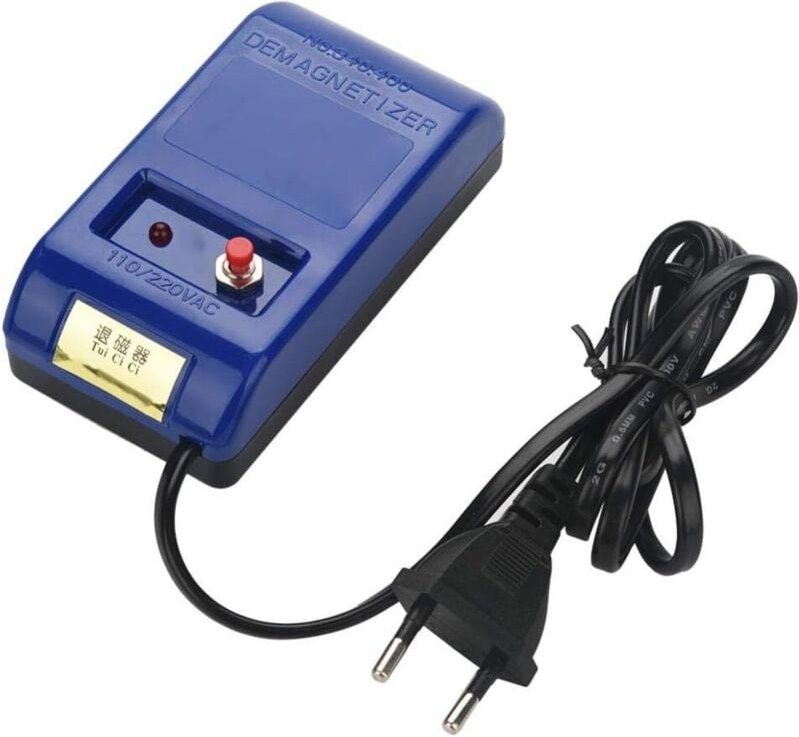 Uhrenreparatur-Entmagnetisierer, professioneller mechanischer Quarzuhr-Entmagnetisierungs-Reparaturwerkzeugstecker 250 v...