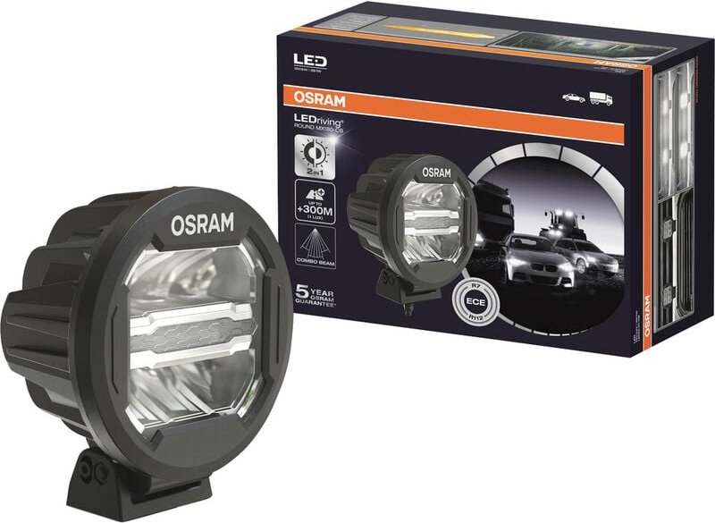 Osram - Fernscheinwerfer LEDDL111-CB LEDriving® round MX180-CB led vorne (l x b x h) 201 x 176 x 126 m