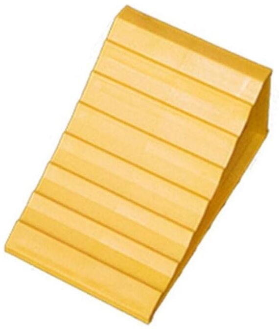 2 Stück Unterlegkeil, Radstopper, Unterlegkeile, rutschfeste, robuste Kunststoff-Autorampen mit Griff für Auto, lkw, Woh...