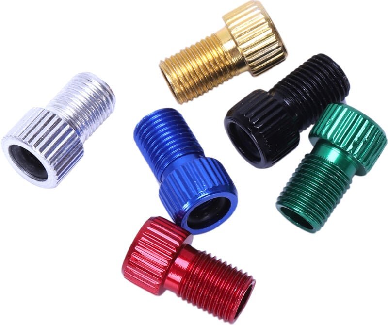 Thumbnail - 6 Stücke Legierung Adapter Presta Zu Schrader Ventil Konverter Fahrrad Reifen