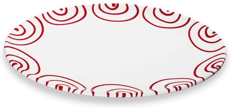 Thumbnail - Gmundner Keramik - Rotgeflammt, Platte oval (28x21cm)