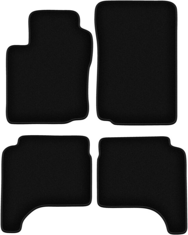 BASIC schwarze Veloursmatten für: Suzuki Grand Vitara I 5-Türer (1998-2005)