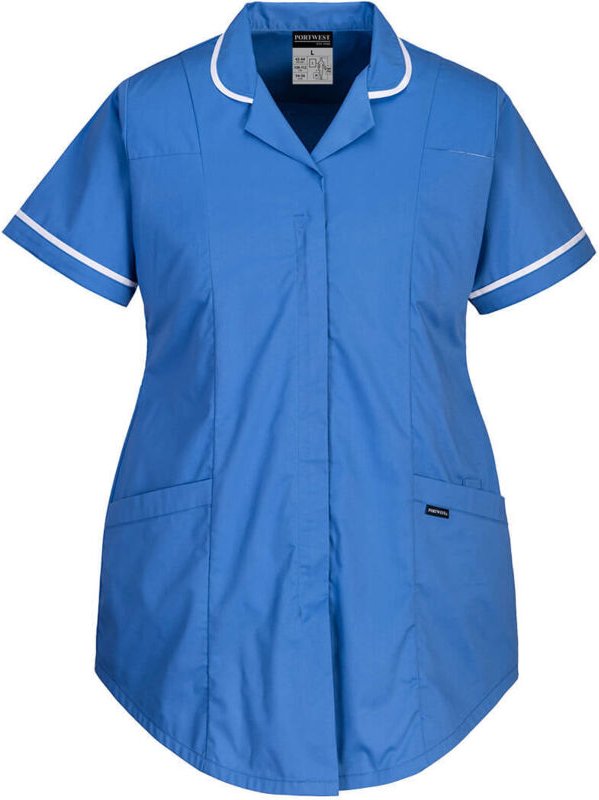 Dehnbare Schwangerschaftstunika Blau Hamilton M