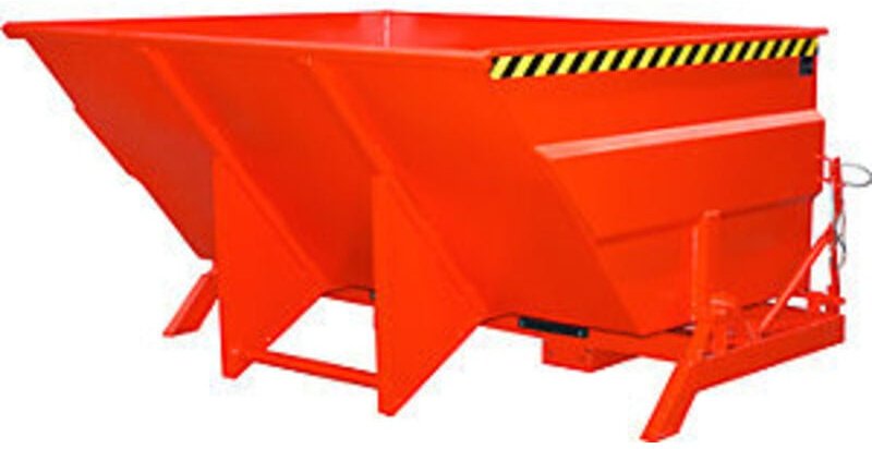 Bauer Kippbehälter BKC 300, lackiert, Feuerrot