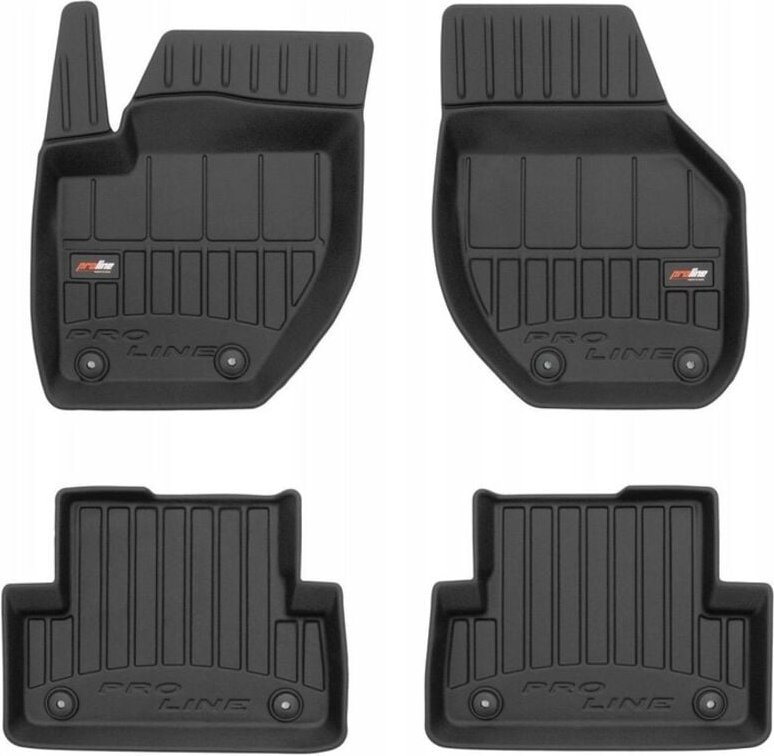 Gummimatten und Fußmatten Volvo V40 2 2012-2019 3D Mulde