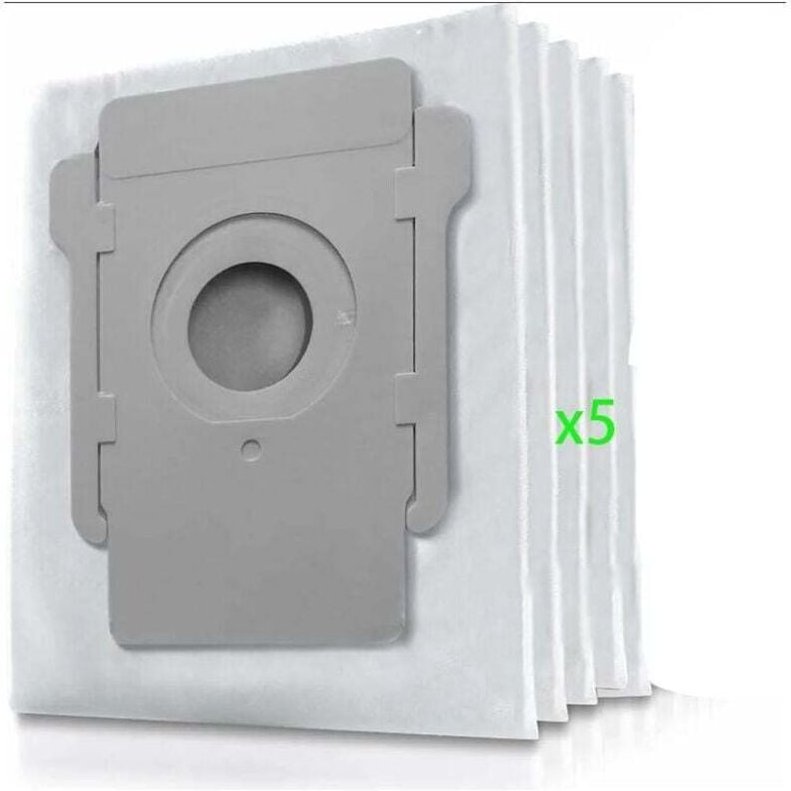 Irobot Roomba i7 Staubbeutel, 5-teiliger Ersatz-Staubbeutel für den Staubsauger iRobot Roomba i7 i7+ / i7 Plus E5 E6 E7 ...