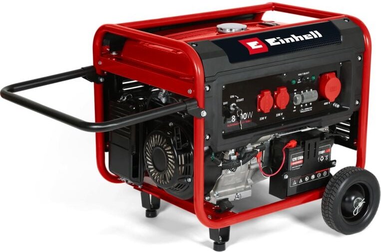 Stromerzeuger (Benzin) tc-pg 8000 (8000 w Maximalleistung, 7500 w maximale Dauerleistung, 25 l Tank, 4-Takt-Motor, 2x 23...