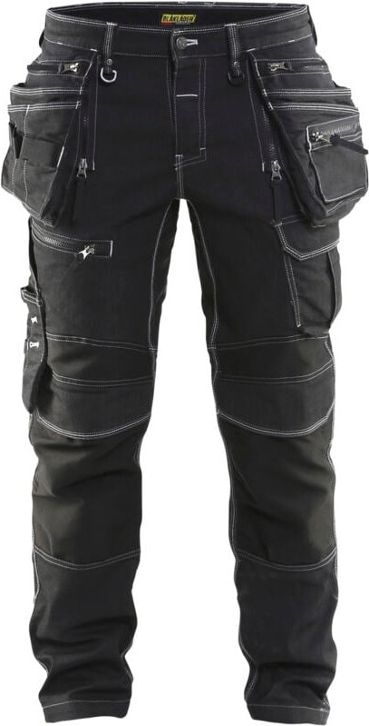 Arbeitshose X1900 Artisan Stretch 2D 1990 - Schwarz M - FR(42) - SE(C48) - Kurz