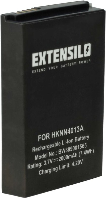 Extensilo - Akku Ersatz für Motorola SNN5826A für Funkgerät, Walkie Talkie (2000 mAh, 3,7 v, Li-Polymer)