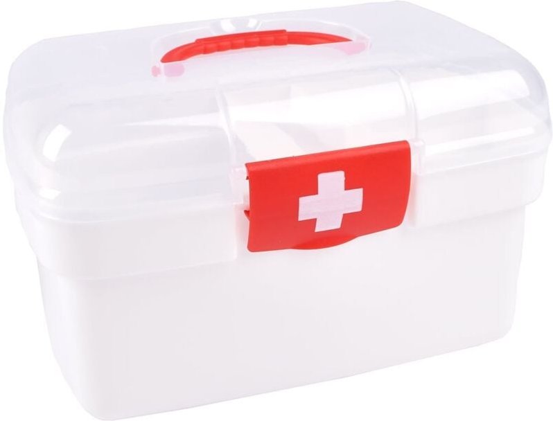 ERSTE-HILFE-SET Medikamenten-Organizer-Behälter Zusätzliche Fachebene (83880001)