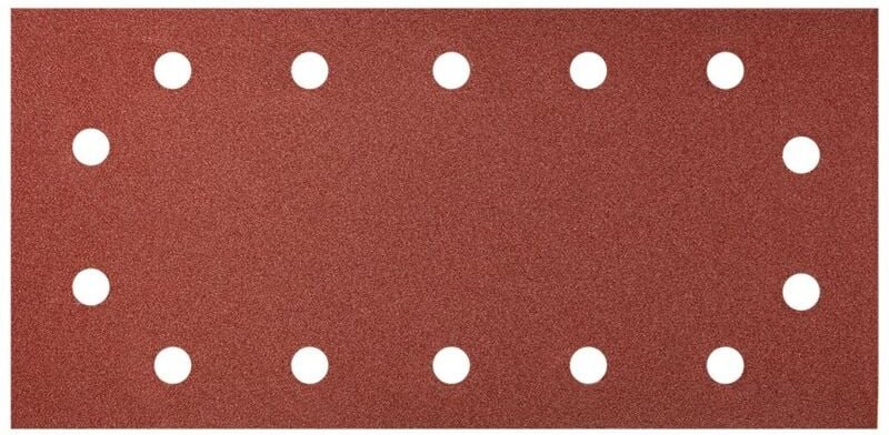 Graphit-Schleifpapier - 115x230mm, K180, 5 Stück - für Exzenterschleifer
