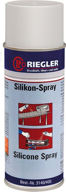 Silikon-Spray, Temperatur -50°C bis 250°C, 400 ml - Riegler