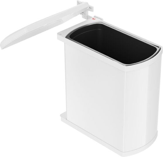 Abfallsammler Uno 18 l weiß Hailo 3418001