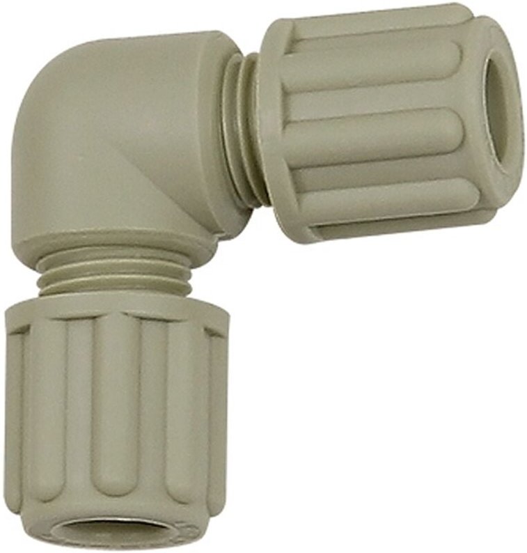 Riegler Winkel-Schlauchverbindung, für Schlauch 8/10 mm, PP