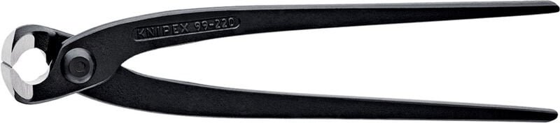 99 00 220 ean Monierzange (Rabitzzange) schwarz atra. 220 mm - Knipex