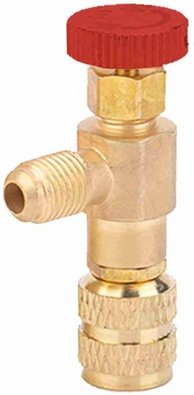 Zoternen - Kältemittel-Einfüllventil, Kupfer-Steuerventil, Minimiert Kältemittelverlust mit Vollständig aus Kupfer Gefer...