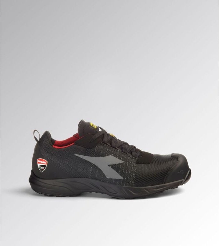 Ducati Fly Motor mtx S3L Sicherheitshalbschuh - T.45 - Schwarz Diadora 701.181221-C0200 T.45