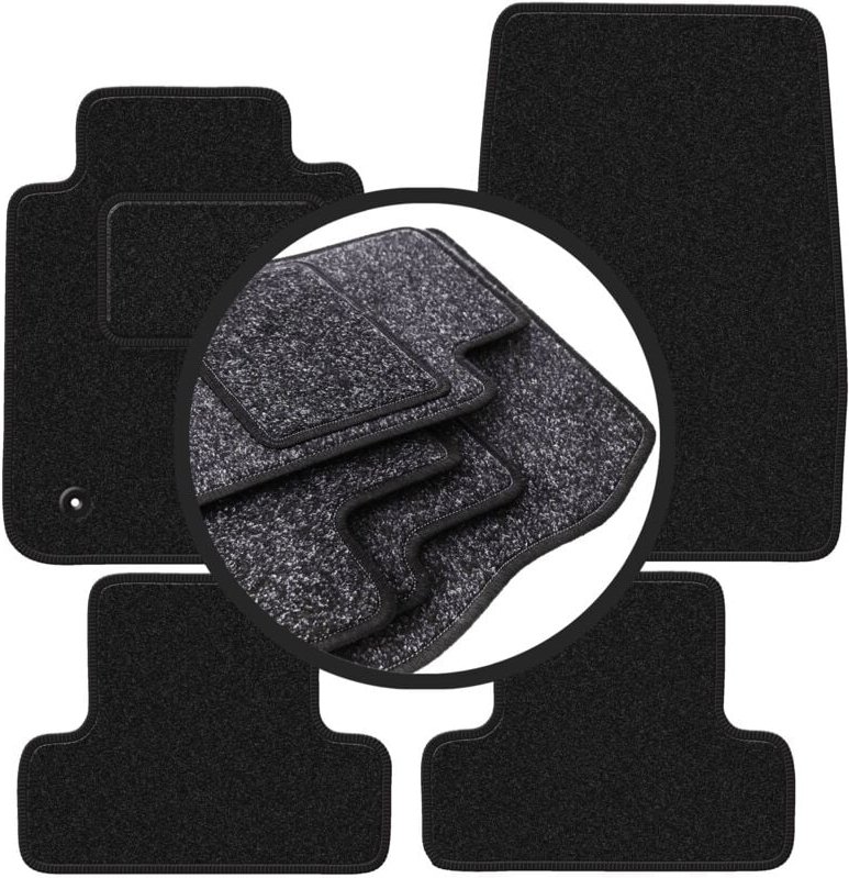 ANTHRA Autofußmatten für: Ford Mustang MK6 Coupé (2014-)