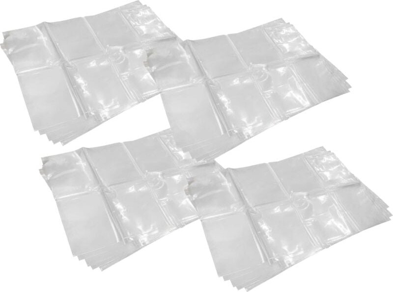 20x Entsorgungsbeutel kompatibel mit Dustcontrol s 34000X, 11000, 21000, 32000 Staubsauger - 110cm x 70cm, Transparent -...