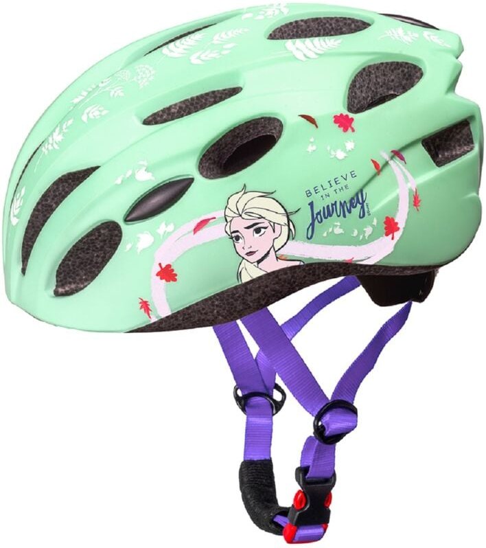 Disney - Frozen Fahrradhelm für Mädchen 2, leicht, sicher, Größe m (52-56cm)