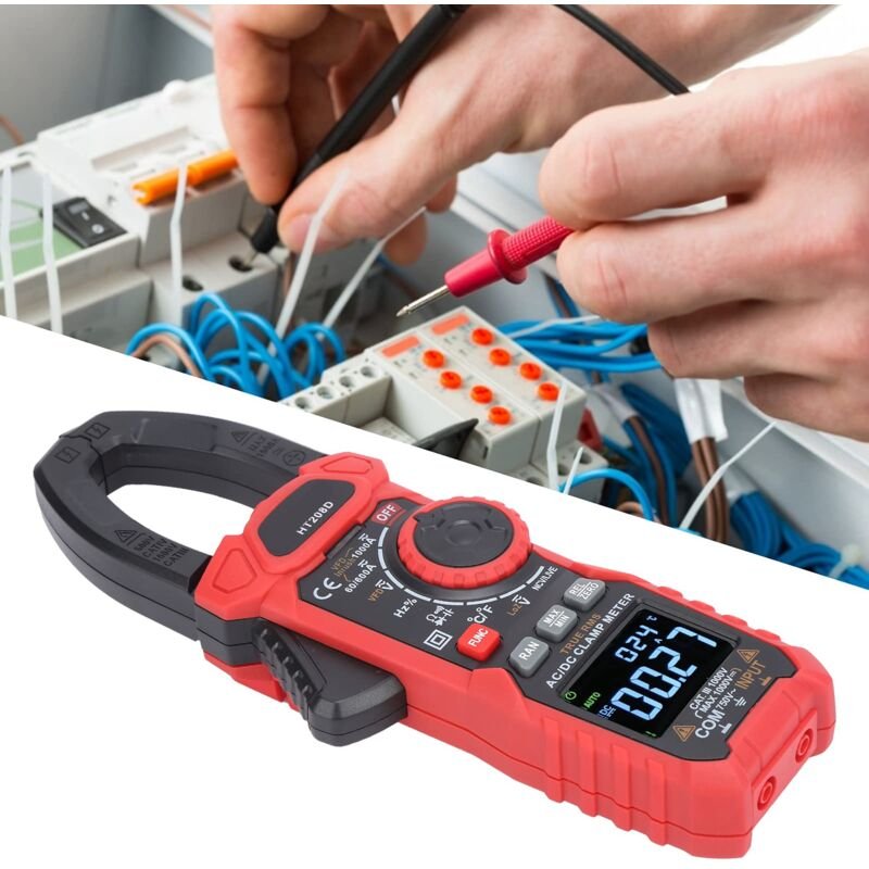 Fitags - HT208D 6000 Count ac/dc mit LCD-Digitalanzeige für Zuhause im Freien