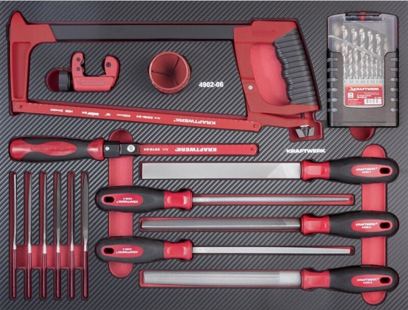 35-t. Feilen-/Sägen-/Bohrer-Satz eva