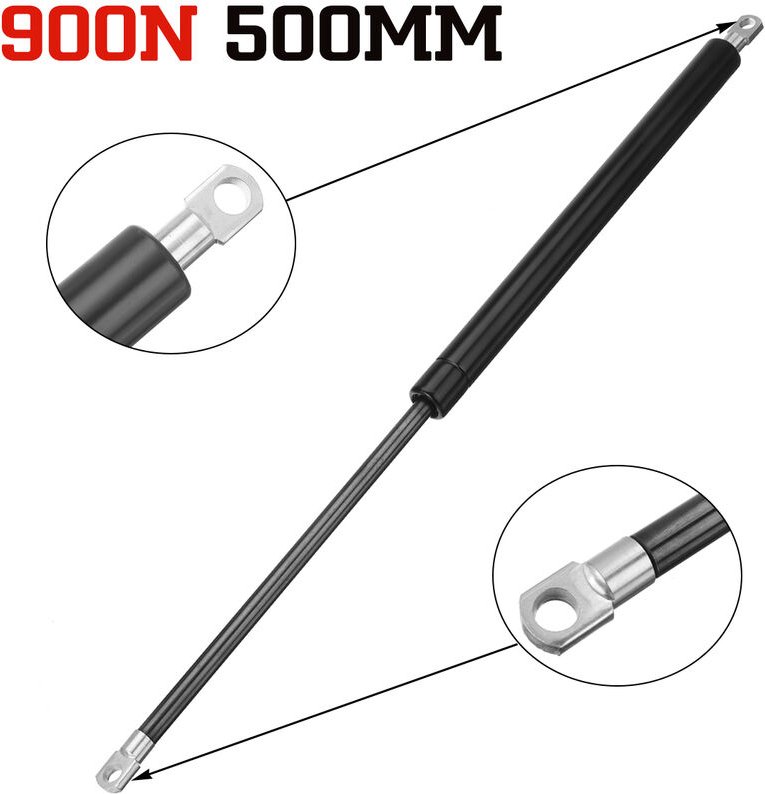 1 stücke 900N 500mm Auto Gasdruckfedern Lift Halterung Federdämpfer Für Universal Auto Modell Fantablau