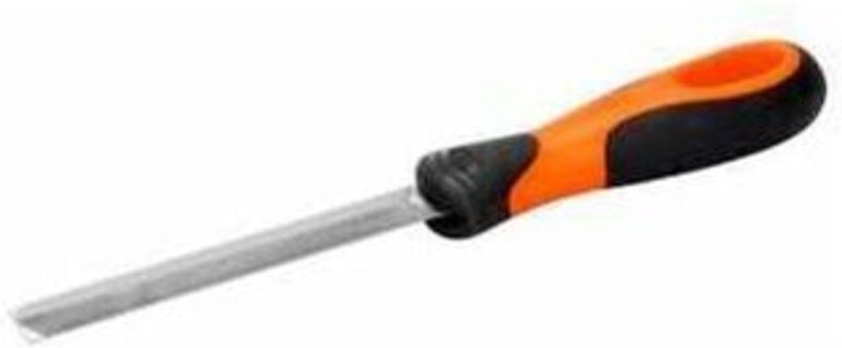 Ergo Wasa Schwert-Sägefeile mit 2-Komponenten-Griff, Schlicht 125 mm - Bahco