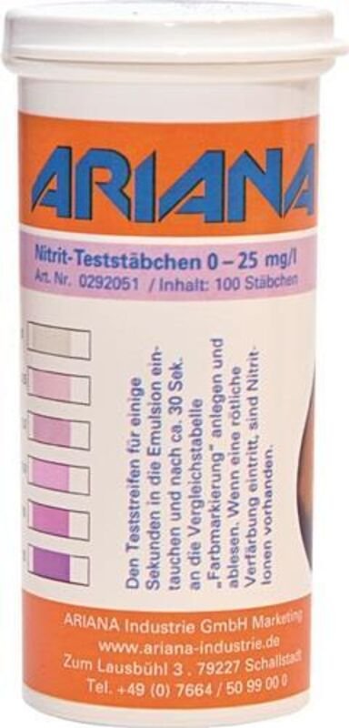 Thumbnail - Messstäbchen trgs 611 Nitrit-Gehalt 0-25 mg/l 100 St.