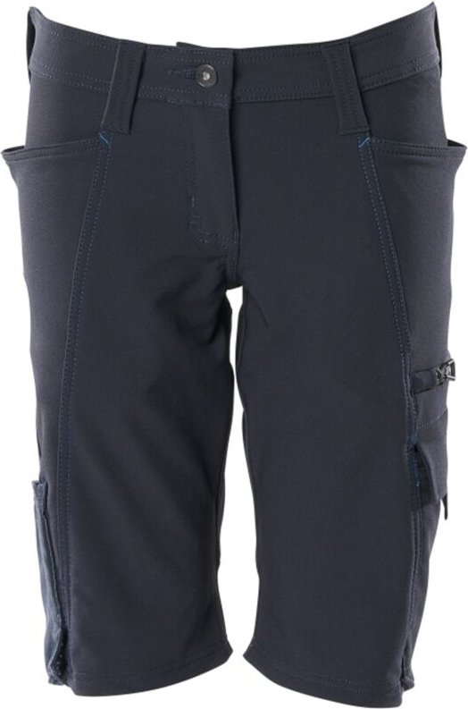 Mascot MASCOT® ACCELERATE Handwerkershorts Shorts, Damenpassform, Pearl, Stretch Gr. 44 schwarzblau